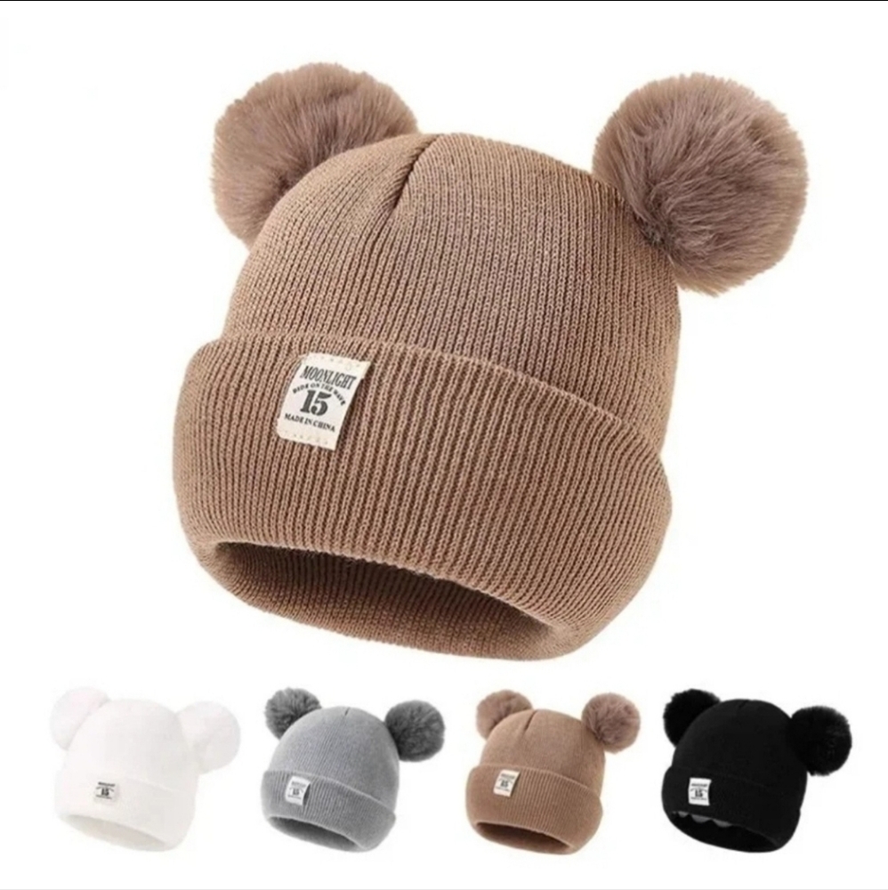 Pompom Baby Hat (0-3 yrs)